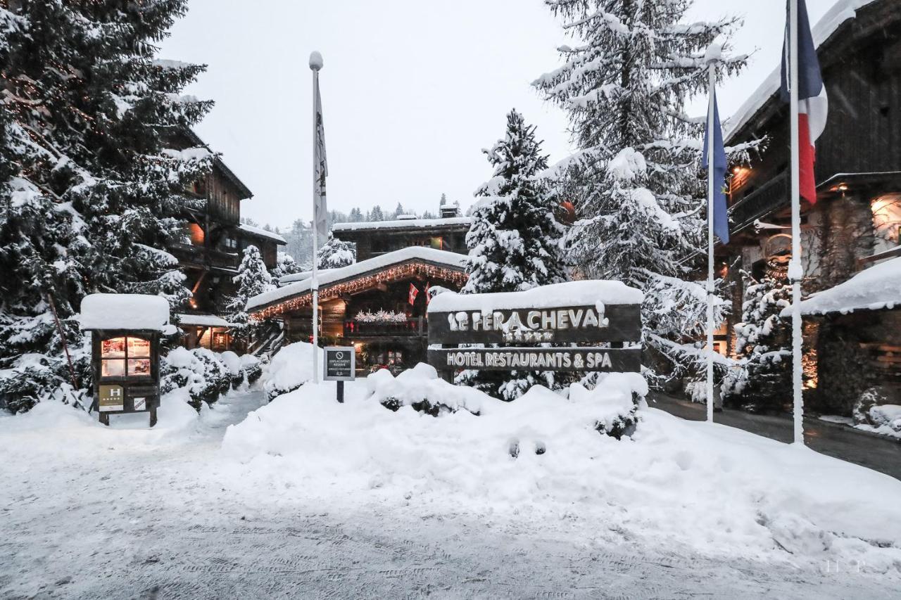 Hotel Fer à Cheval à Megève Extérieur photo