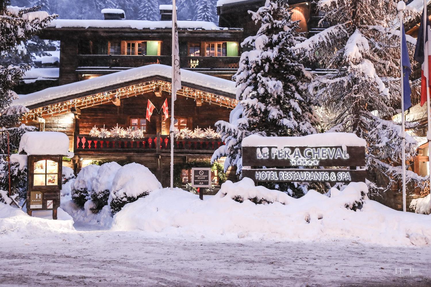 Hotel Fer à Cheval à Megève Extérieur photo