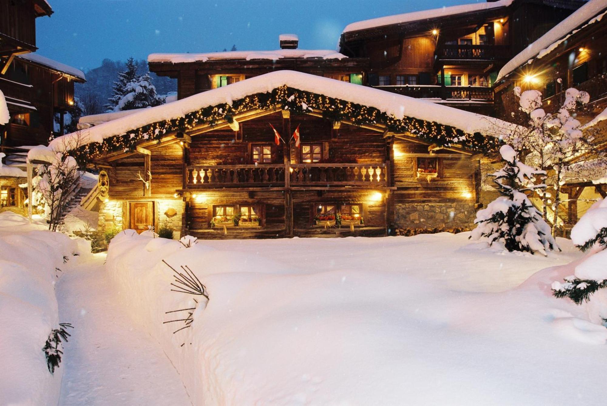 Hotel Fer à Cheval à Megève Extérieur photo