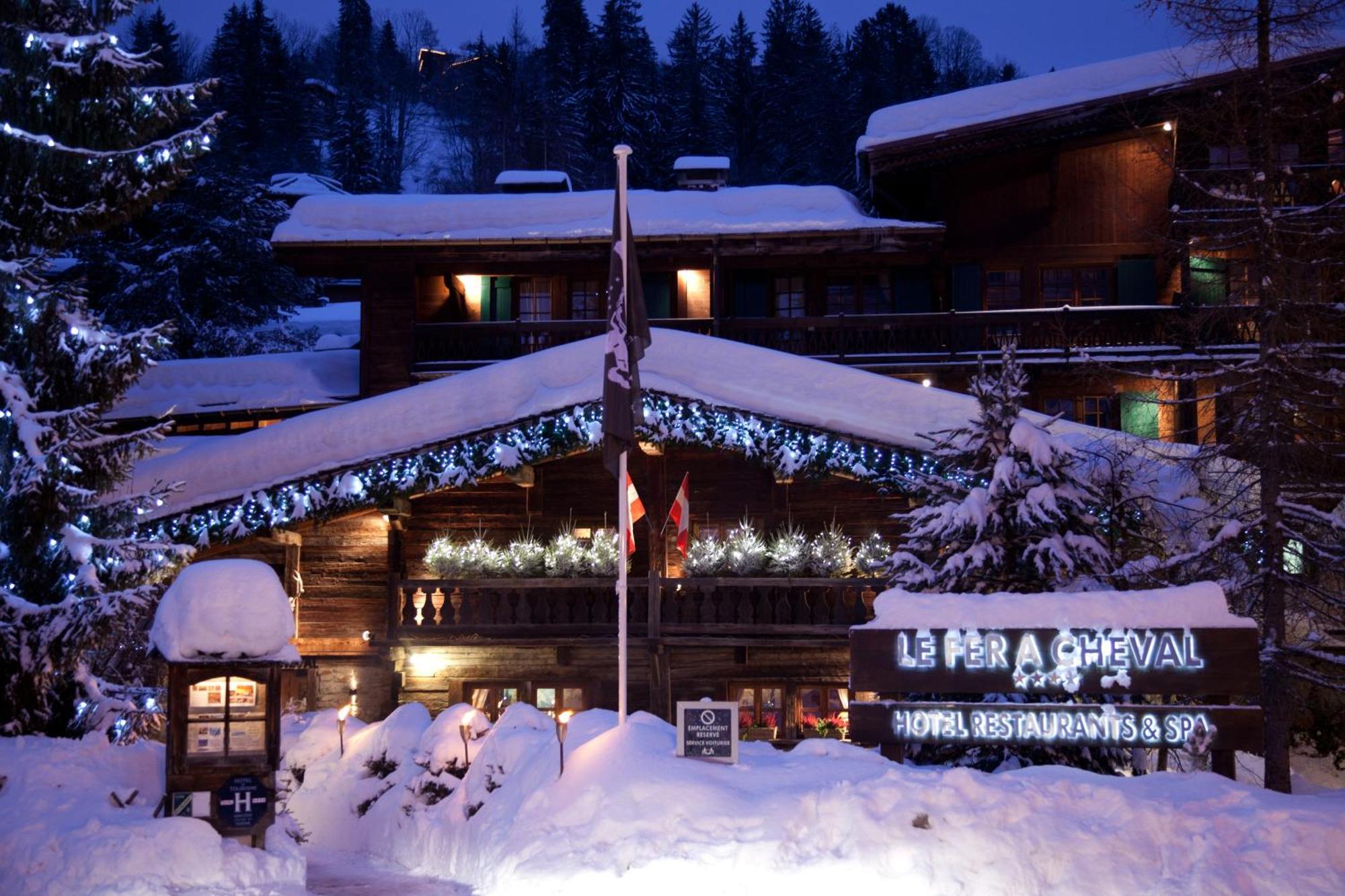 Hotel Fer à Cheval à Megève Extérieur photo